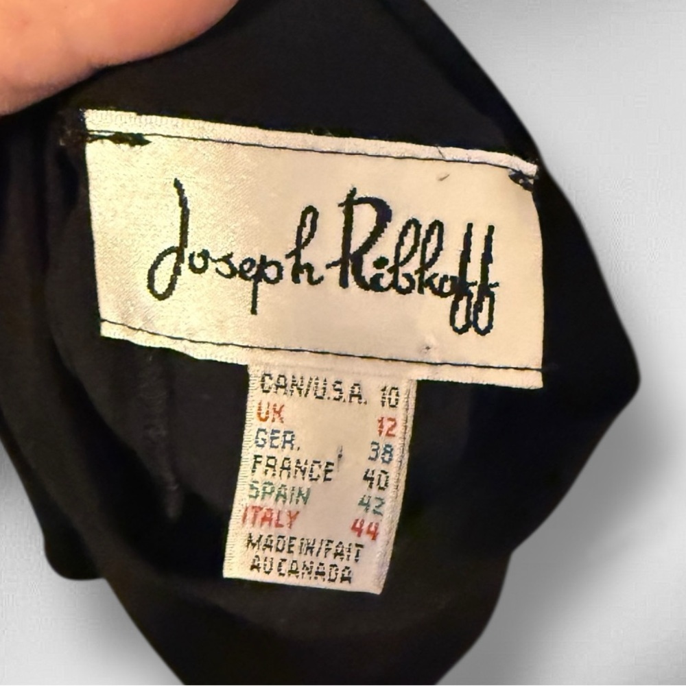 Joseph Ribkoff Black Top - Picture 6 of 7